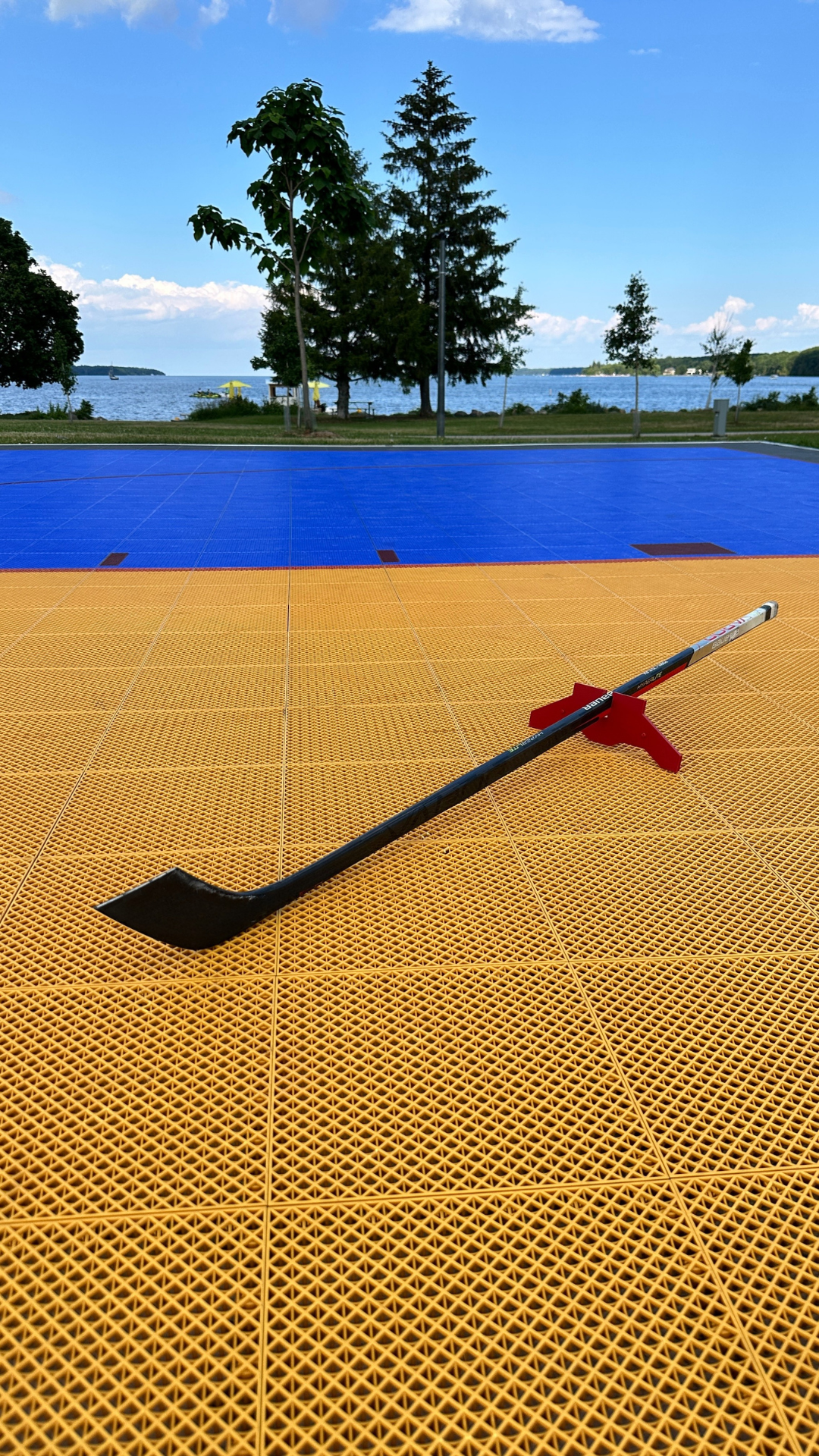 AnchorLite™ Transformer Hockey Training Pylon : Portable & Lightweight Plastic - Hockey Pylons